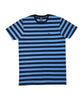 H236 Navy Blue Lines T-Shirt