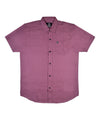 H206 Kemeja Deep Wine