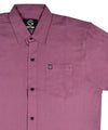 H206 Kemeja Deep Wine