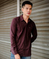 H215 Kemeja Warm Ember
